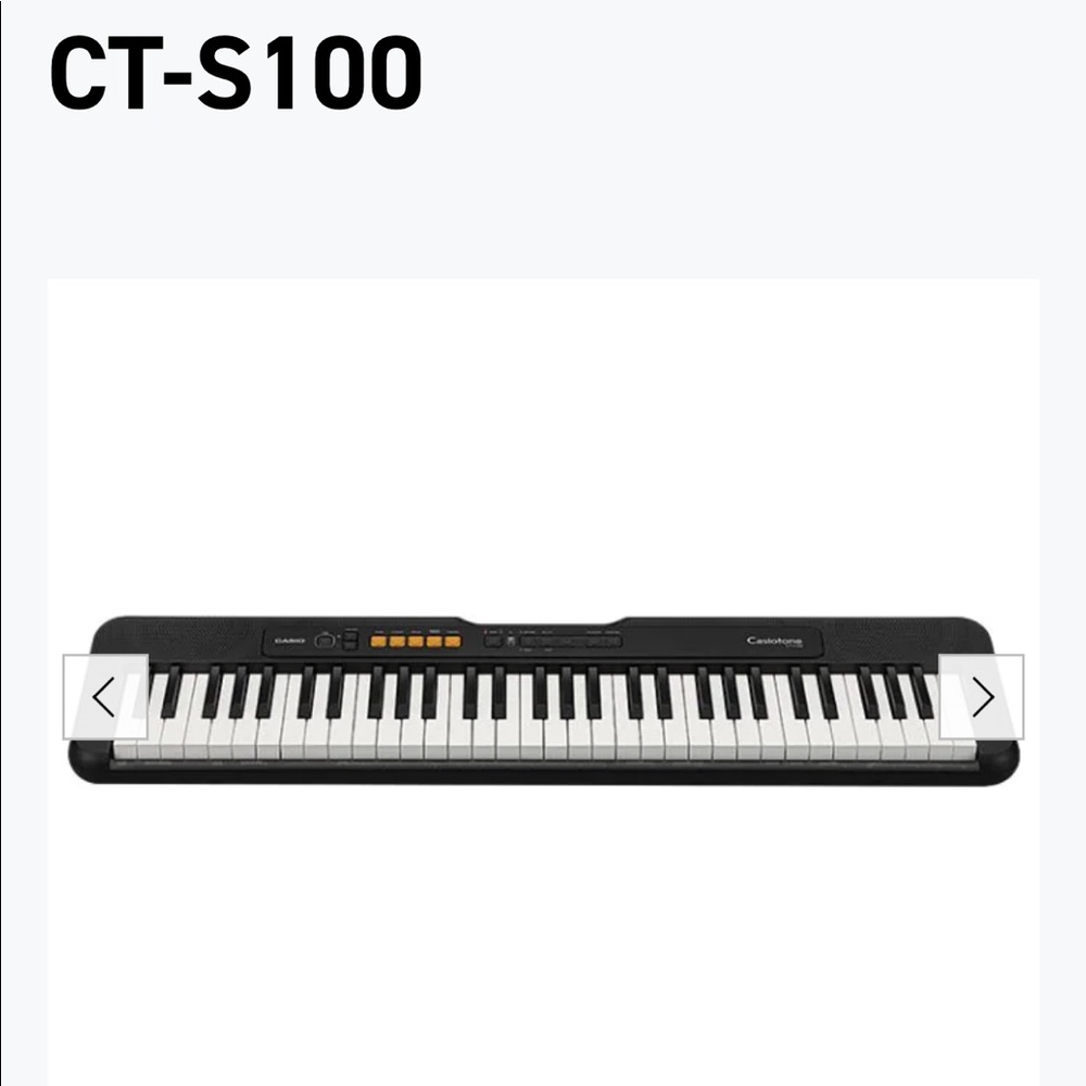 CASIO Electric keyboard/piano (SOLD)